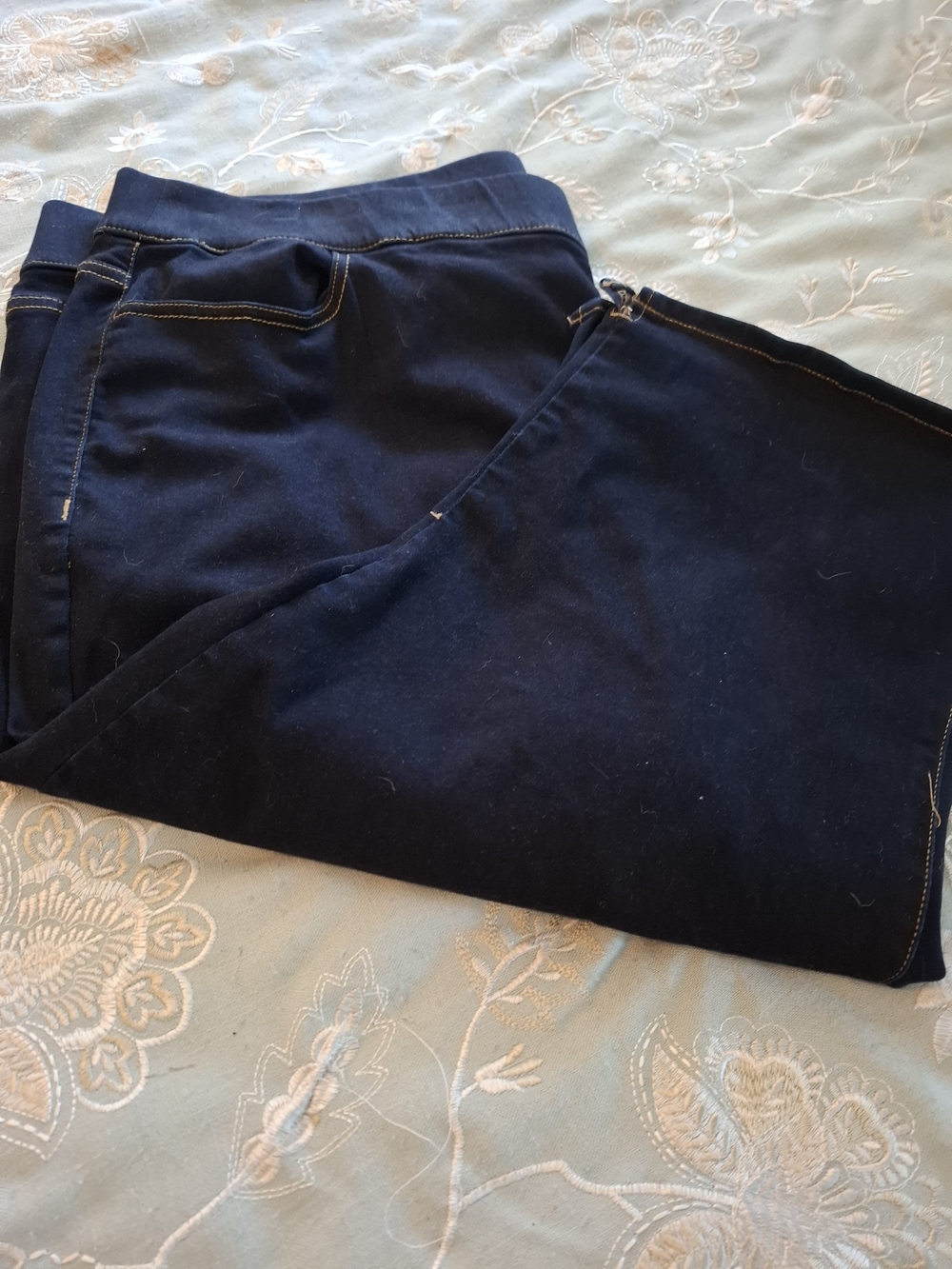 Lane Bryant Pedal Jeggings with Contrast Stitching